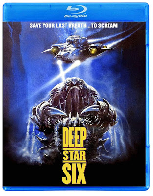 Deepstar Six Bluray Reversible Art