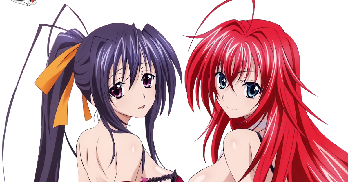 Highschool DxD:Rias Gremory+Himejima Akeno Hyper Echiii Pantsu Undresing Re...