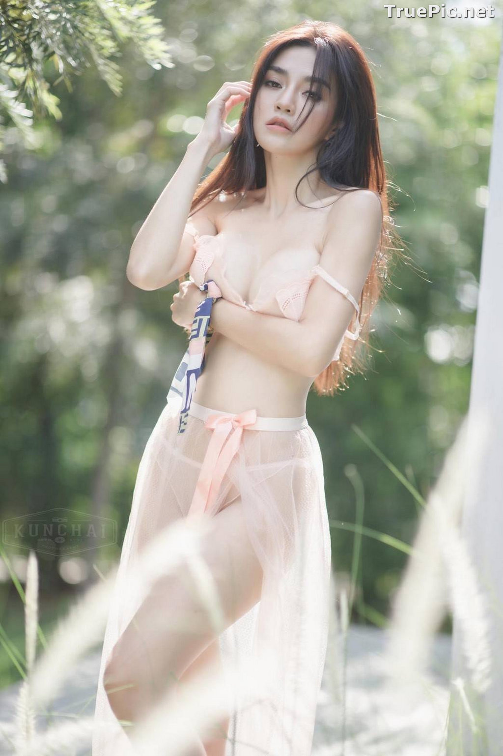 Image Thailand Model - ลฎาภา รัชตะอมรโชติ - Pink Transparent Lingerie - TruePic.net - Picture-13