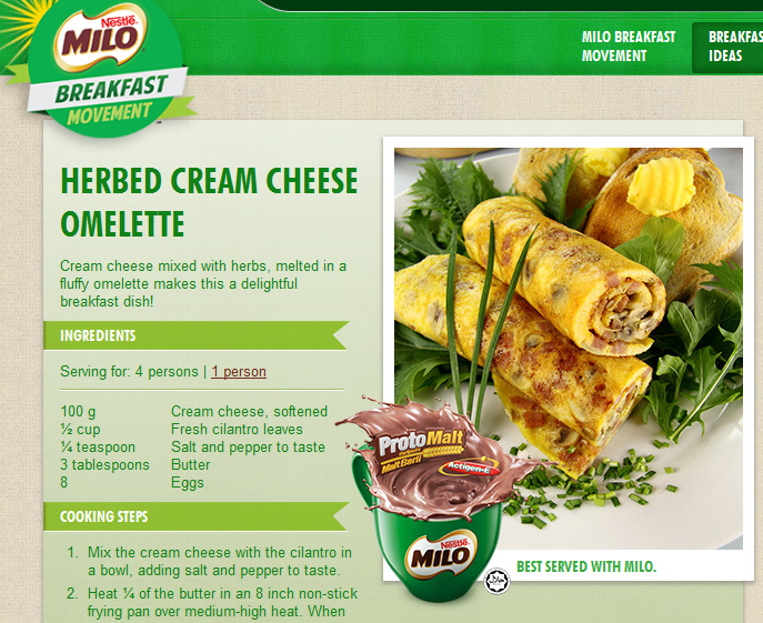 My Simple & Special MILO Breakfast Recipe
