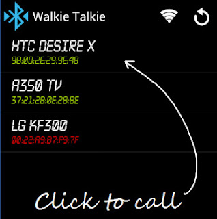 bluetooth walkie talkie app