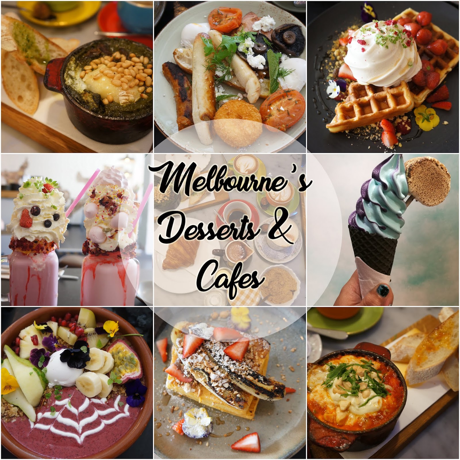 2017 Australia Desserts & Cafes in Melbourne Travel & Living