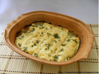 Cannelloni cu branza si verdeata