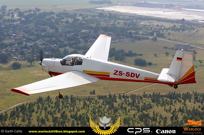 Warlock AV8ion Photography Touring Motor Gliders and Gliders at Brits