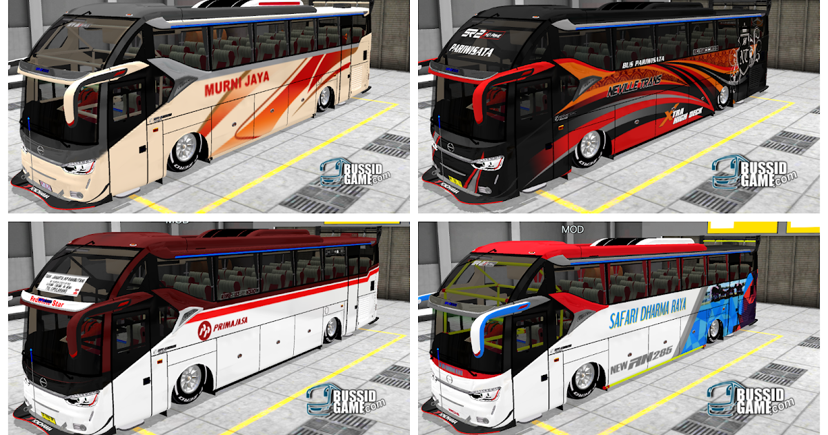 Koleksi Livery Mod Bus SR2 XHD Prime Racing Style By WSP ...