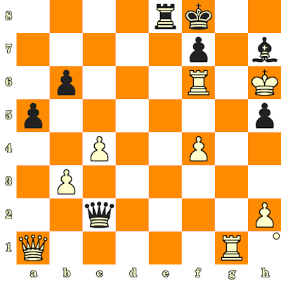 Les Blancs jouent et matent en 3 coups - Walter Browne vs Victor Brond, Mar del Plata, 1971