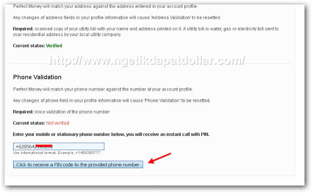 Arlitrik - Cara Verifikasi Perfect Money Arlitrik - Cara Verifikasi Perfect Money