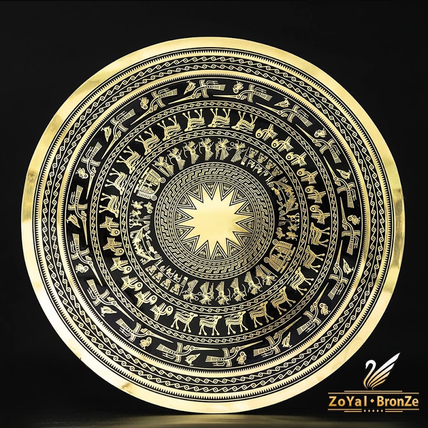 [A117] Mặt trống đồng phong thủy cao cấp: Mua ở đâu giá tốt nhất?