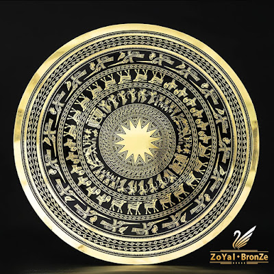[A117] Địa chỉ mua mặt trống đồng - Quà tặng mỹ nghệ cao cấp
