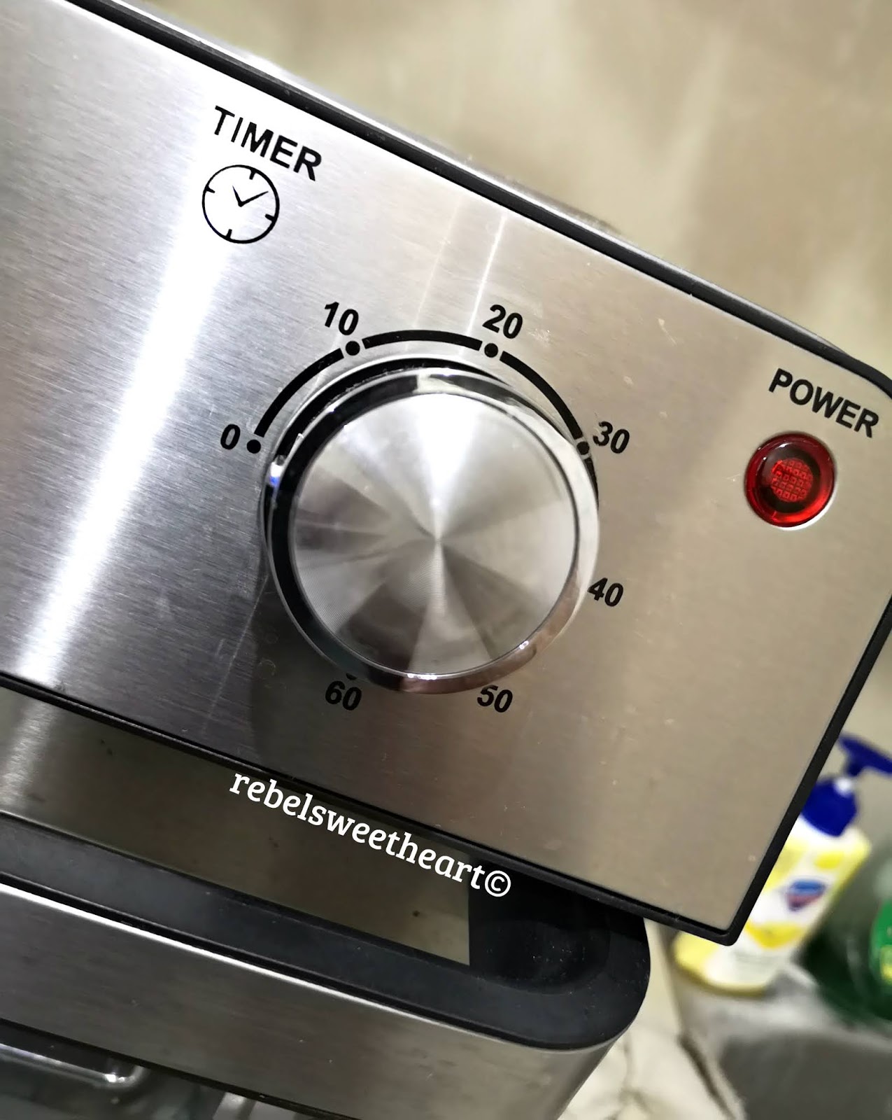 The Rebel Sweetheart. Spotlight Hanabishi Air Fryer Oven.