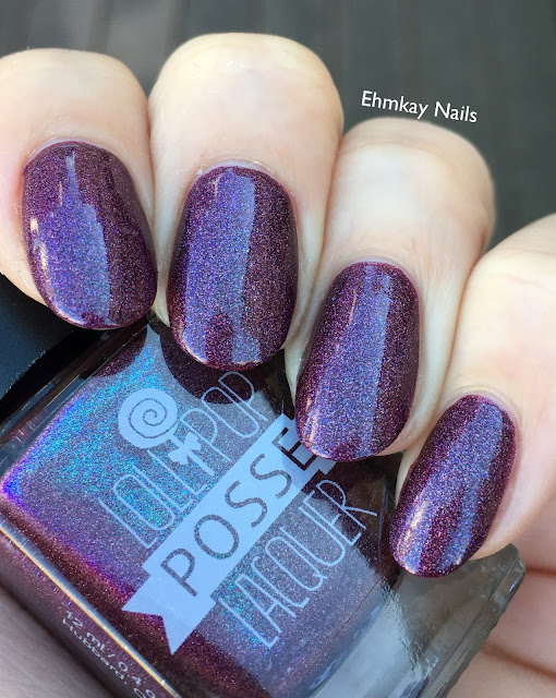 Lollipop Posse Lacquer Break the Chain Valentine's Day Trio Nails