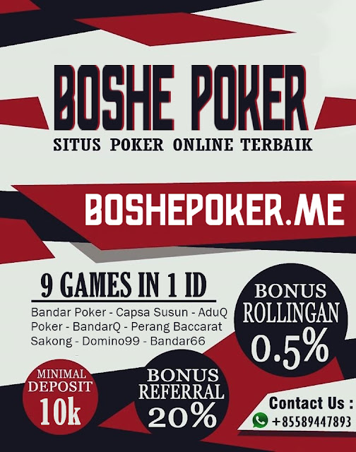 BoshePoker - Agen Poker Server Terbaru dan Domino Terpercaya Indonesia 67558389_870426580003663_3803637283744120832_o