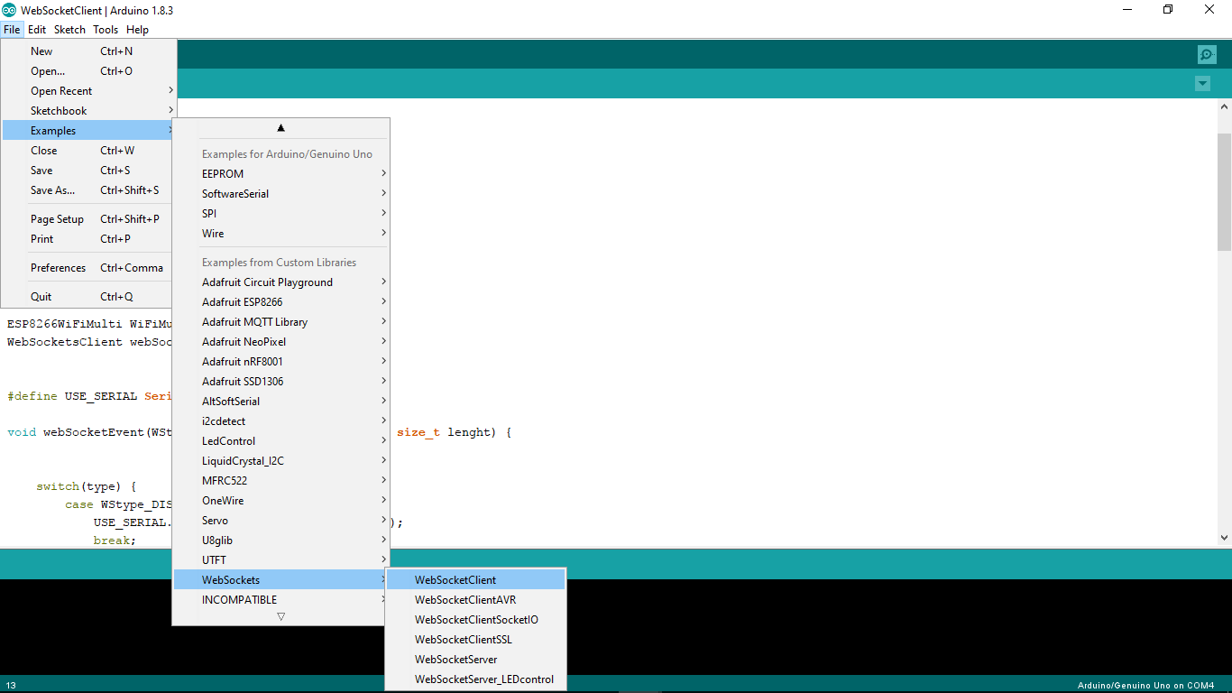 Arduinoer NodeMCU/ESP8266 implement SocketsServer to control RGB LED