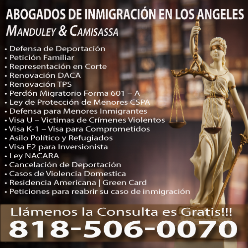 Abogada de Inmigración en Los Angeles Mariela Camisassa ABOGADOS DE INMIGRACIÓN EN LOS ANGELES
