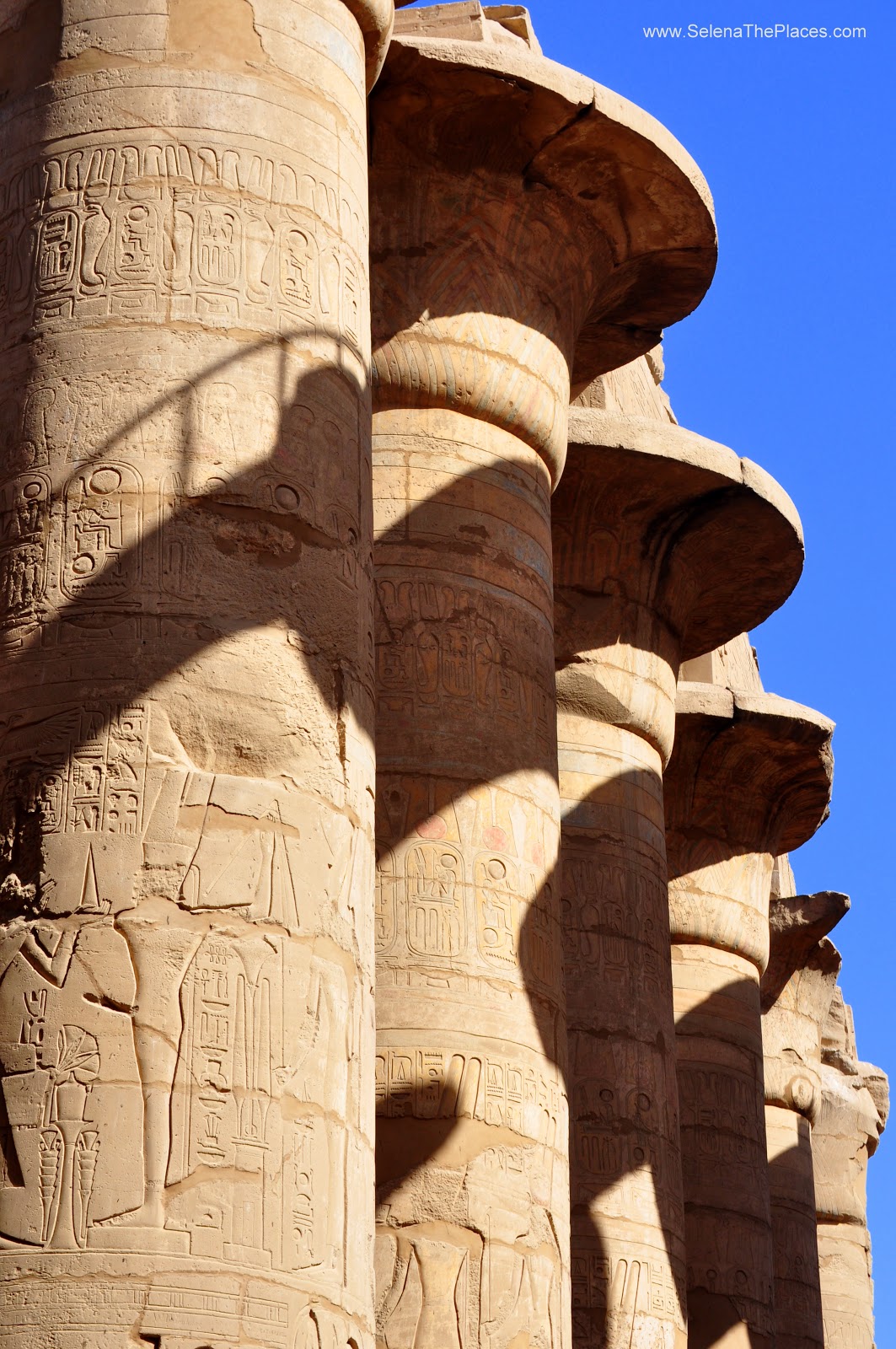The Temple of Karnak in Luxor, Egypt