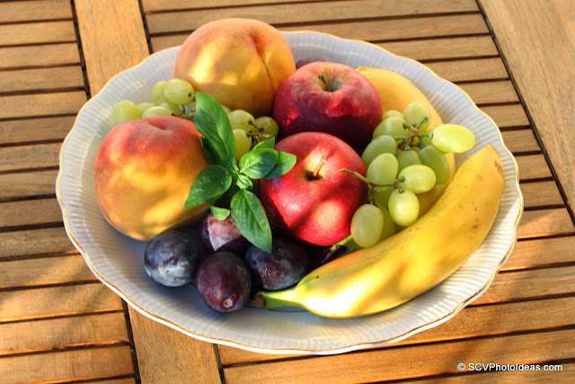 Fruit on a platter