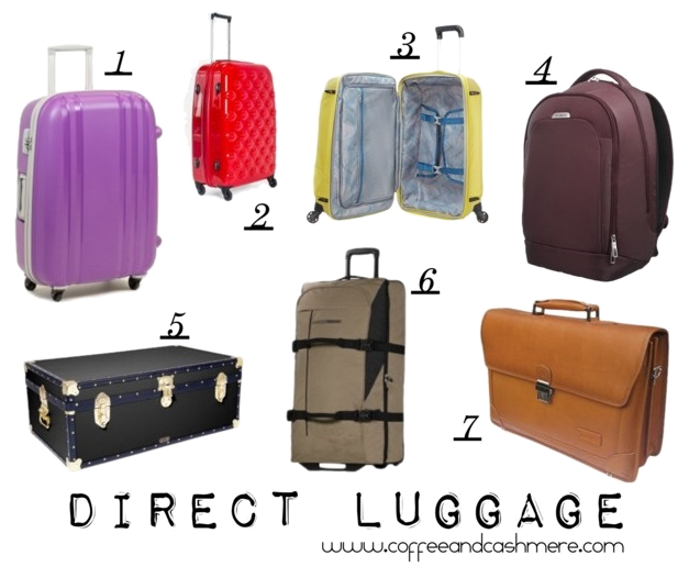 Coffee and Cashmere: Direct Luggage