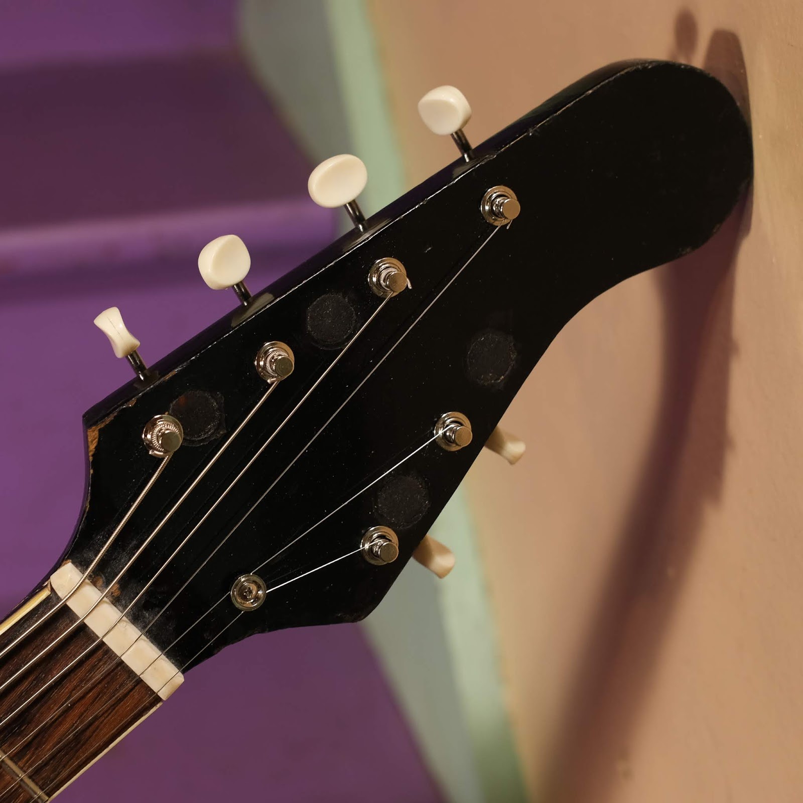 1960s Teisco Baritone Electric Guitar Conversion