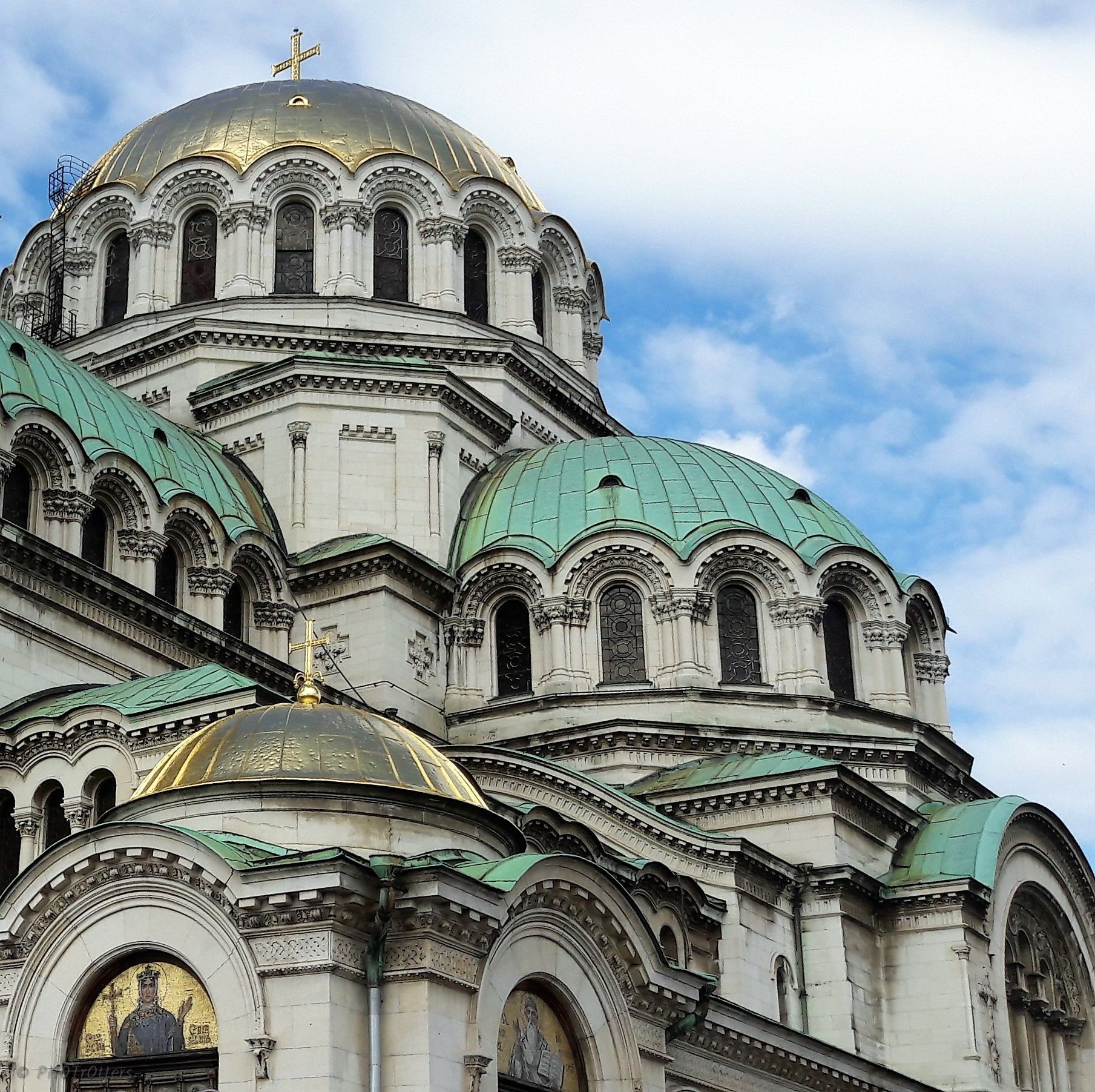 A close up of Sofia's Cathedral