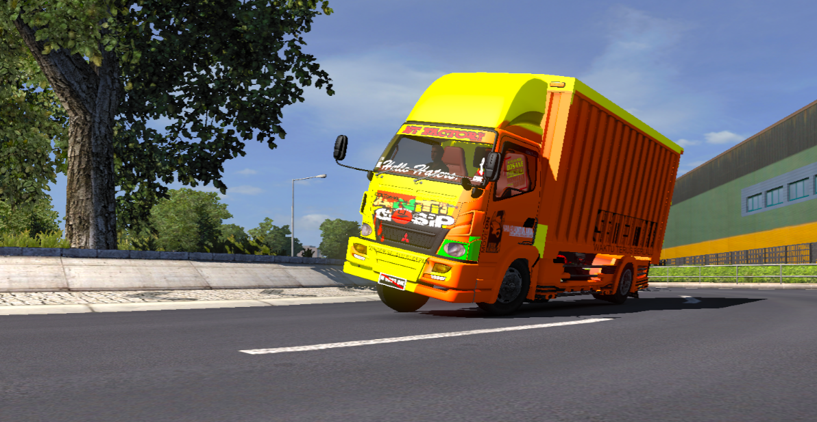 mod canter ets2 free