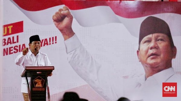 Prabowo Sebut Elite Negara Pengkhianat Pancasila