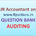 RPSC JR Accountant Notes, Important MCQ Questions Answers for Second Paper
