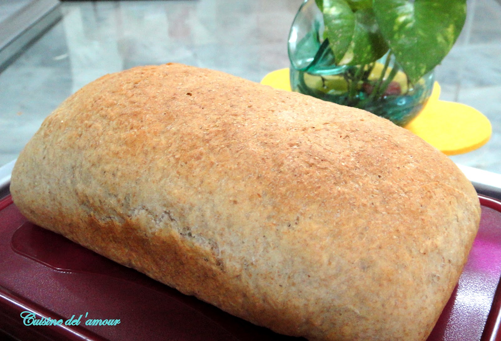Cuisine d'amour German Rye Bread
