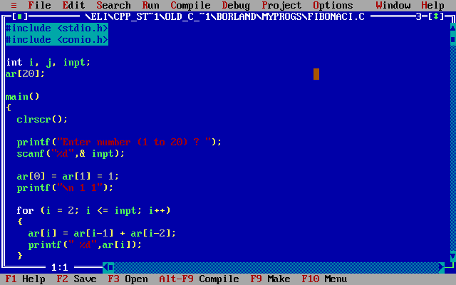 KraZy CraCks KraZy TechKnowLogY: Turbo C/C++ 3.0 for windows 7