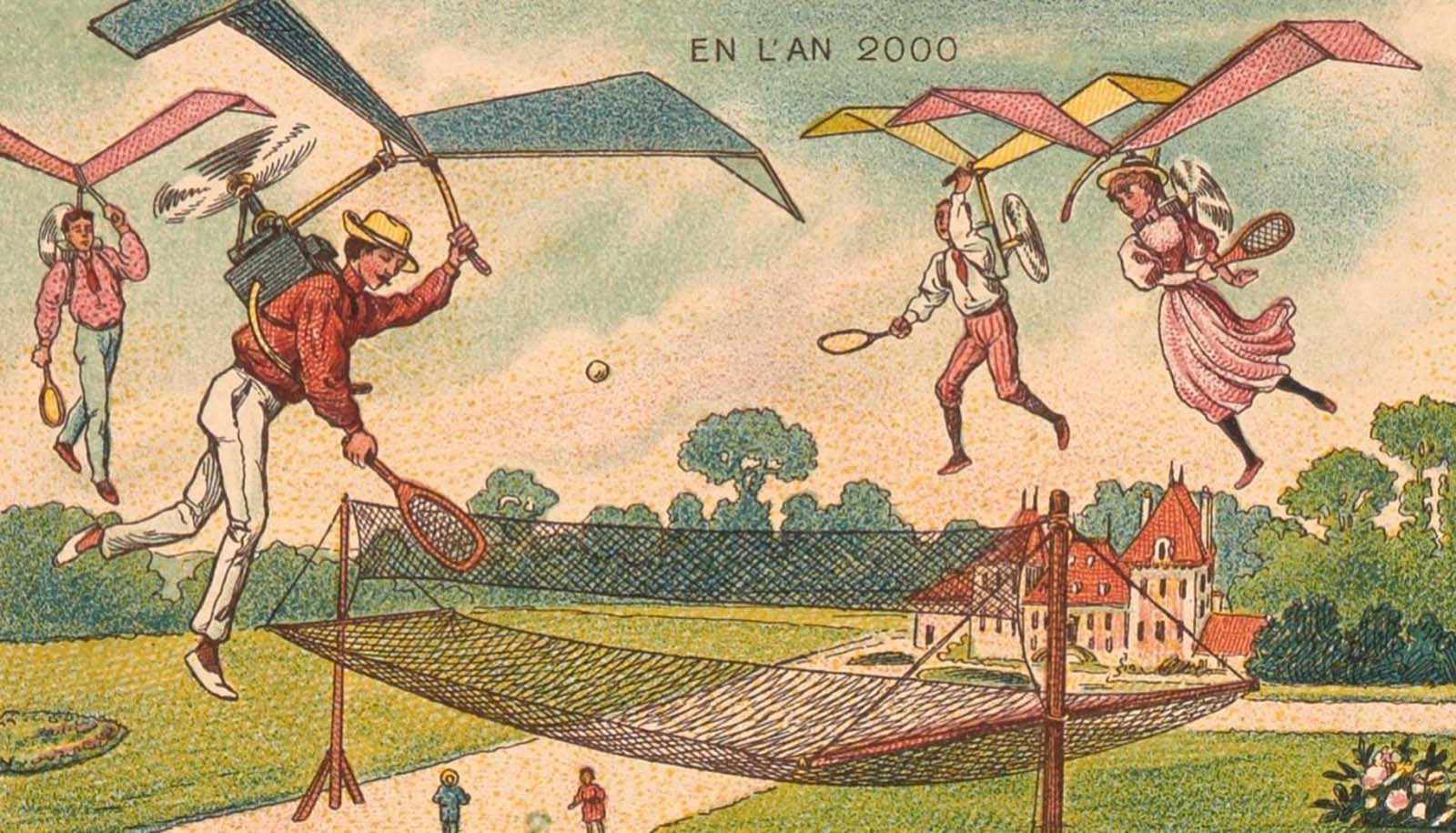 The 19th-century postcards of Jean-Marc Côté that predicted the world in the Year 2000