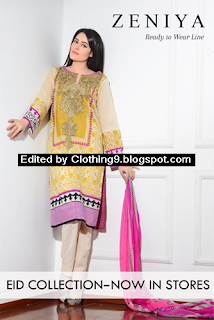 Zeniya Ready To Wear Line - Eid Collection 2015