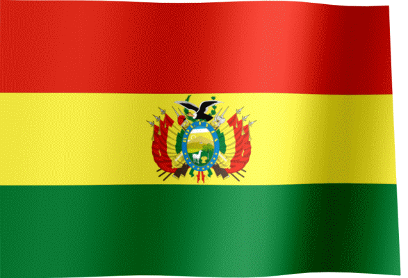 Flag of Bolivia (GIF) - All Waving Flags