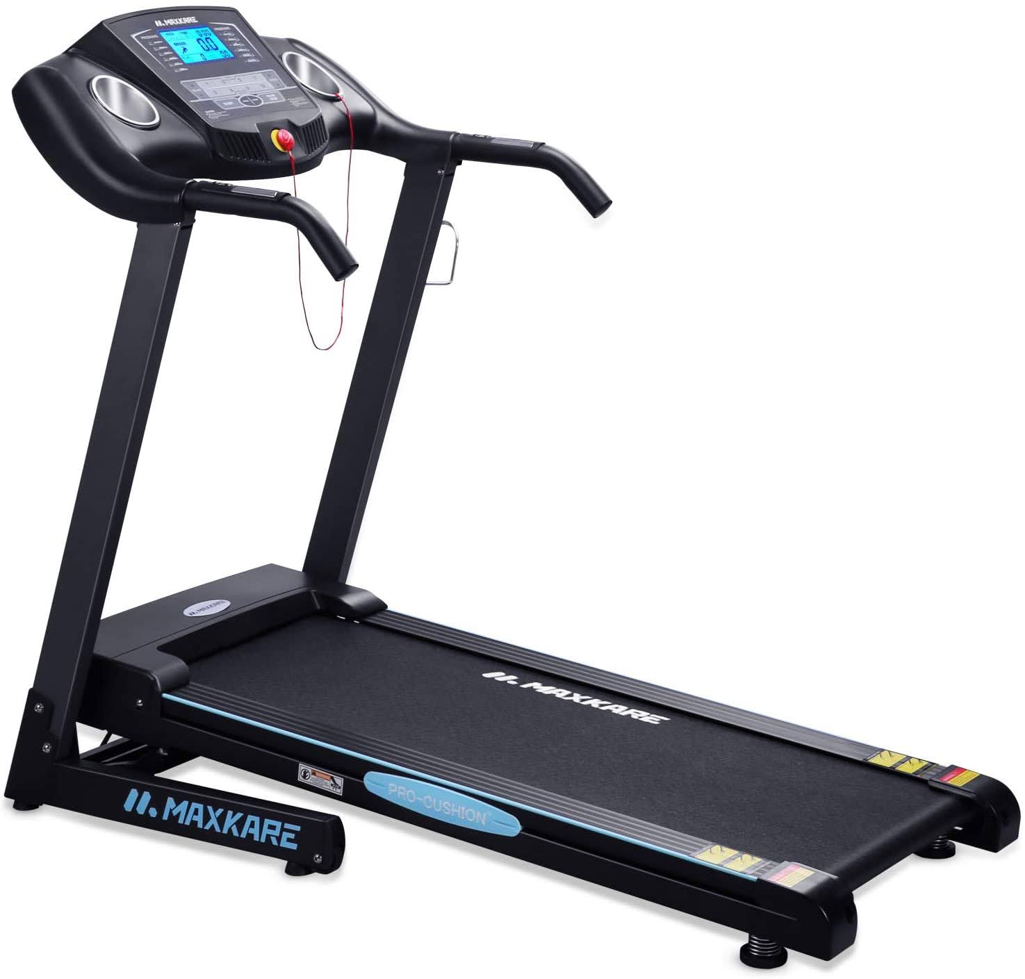 Treadmill Mag: MaxKare MK-1004 Auto Incline Folding Electric Treadmill
