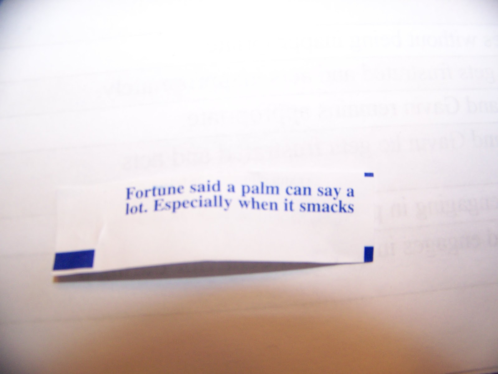 Homeschool and Etc. Dirty Fortune Cookie.