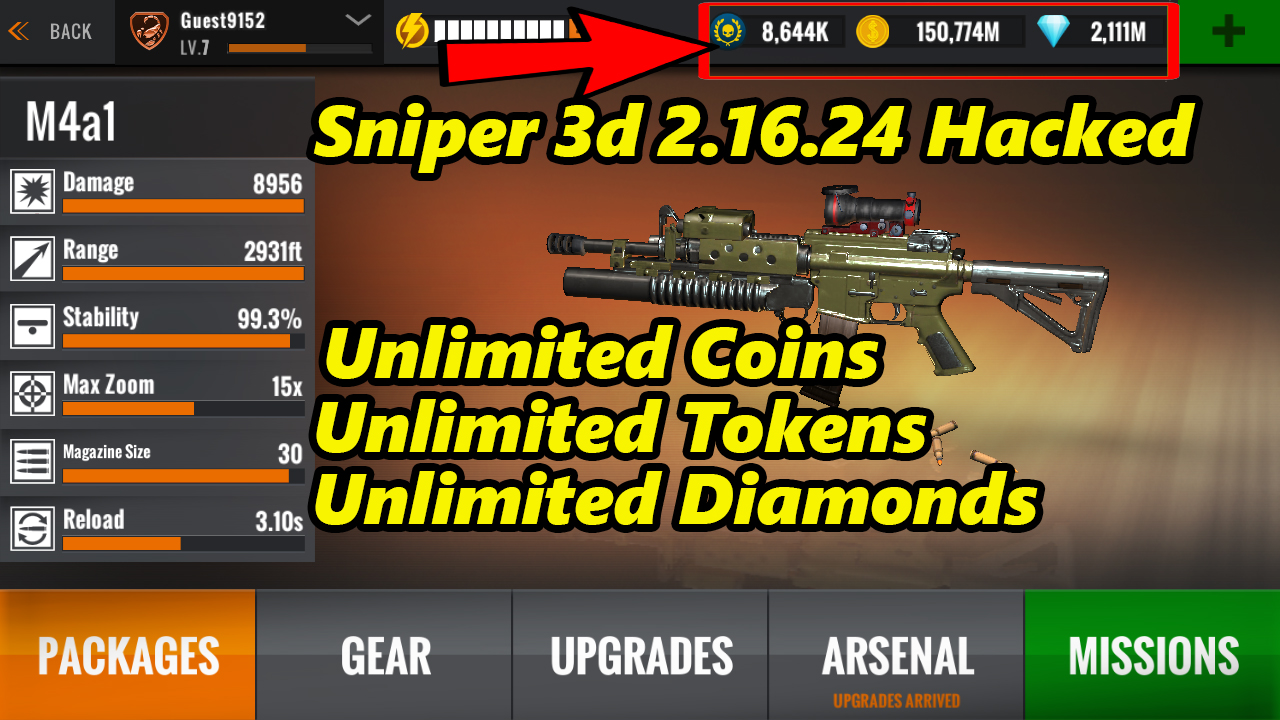 Sniper 3d 2 16 24 All Featues Mairaj Ahmed Mods