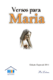 VERSOS PARA MARIA. Edição 2011