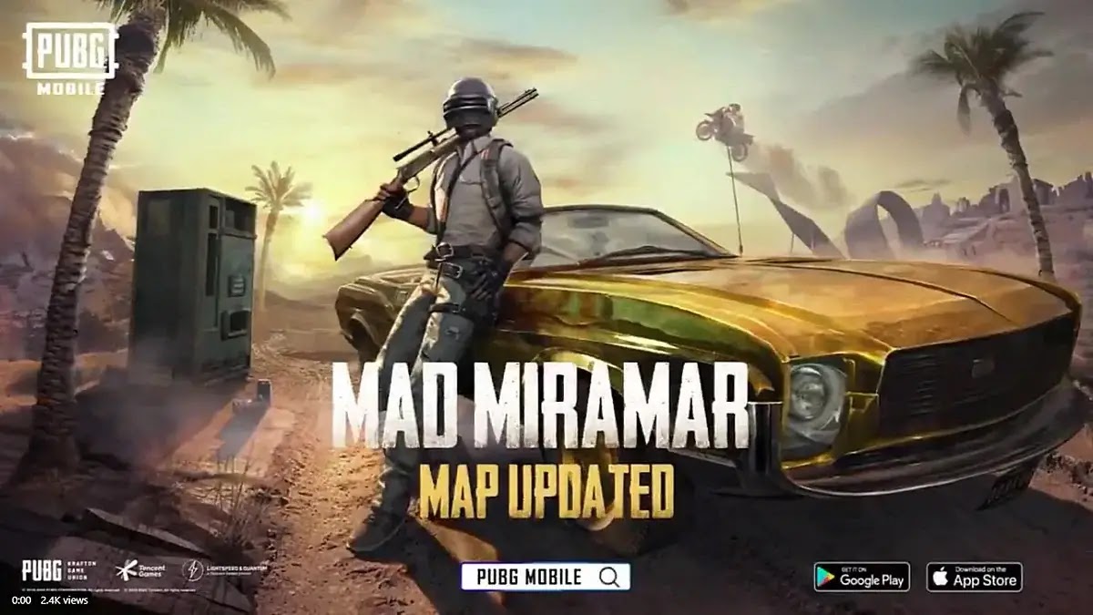 New Version Updated PUBG 0.18.0 2020 1.97 GB For Android And 2.21 GB For IOS Device