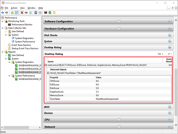 system-diagnostic-monitor-report