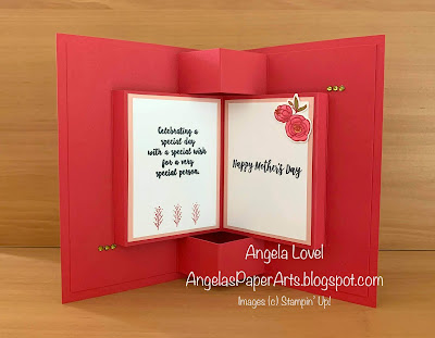 Angela Lovel, Angela's PaperArts: SU Storybook special fold card featuring Dressed to Impress