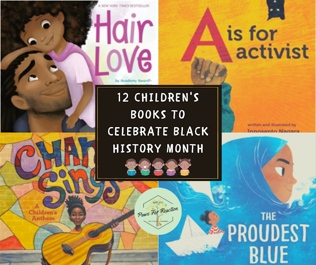 12 Black History Month books for children Paws for Reaction