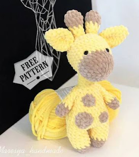 PATRON GRATIS JIRAFA AMIGURUMI 41567