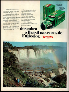propaganda Fujicolor - 1973. 1973; os anos 70; propaganda na década de 70; Brazil in the 70s, história anos 70; Oswaldo Hernandez;