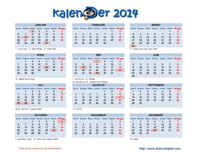 Kalender 2014 Download