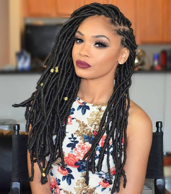 locs crochet hairstyles faux trendy own version create