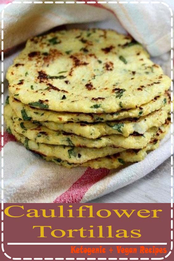 Cauliflower Tortillas Food Sharon