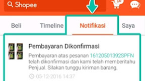 Cek Status Verifikasi Pembayaran Di Shopee
