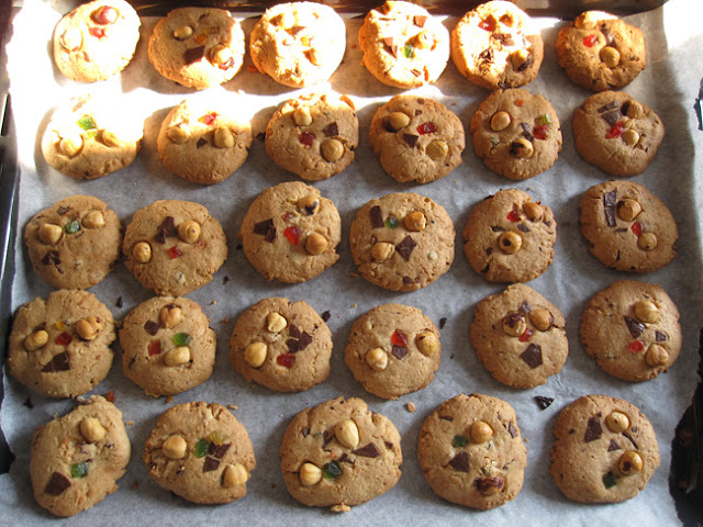  galletas para San Fernando (con frutos y frutas) 