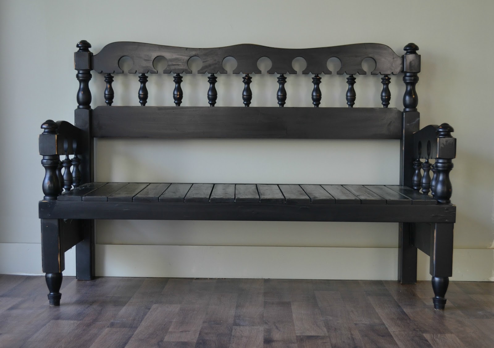 Funky Junk Headboard Footboard BENCH Funky Junk Headboard Footboard BENCH