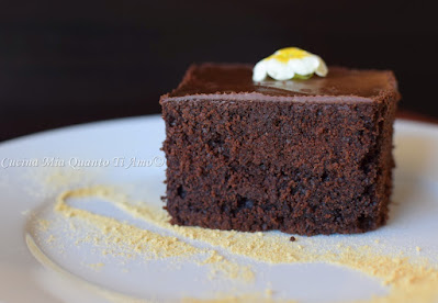 Torta al cioccolato e zenzero