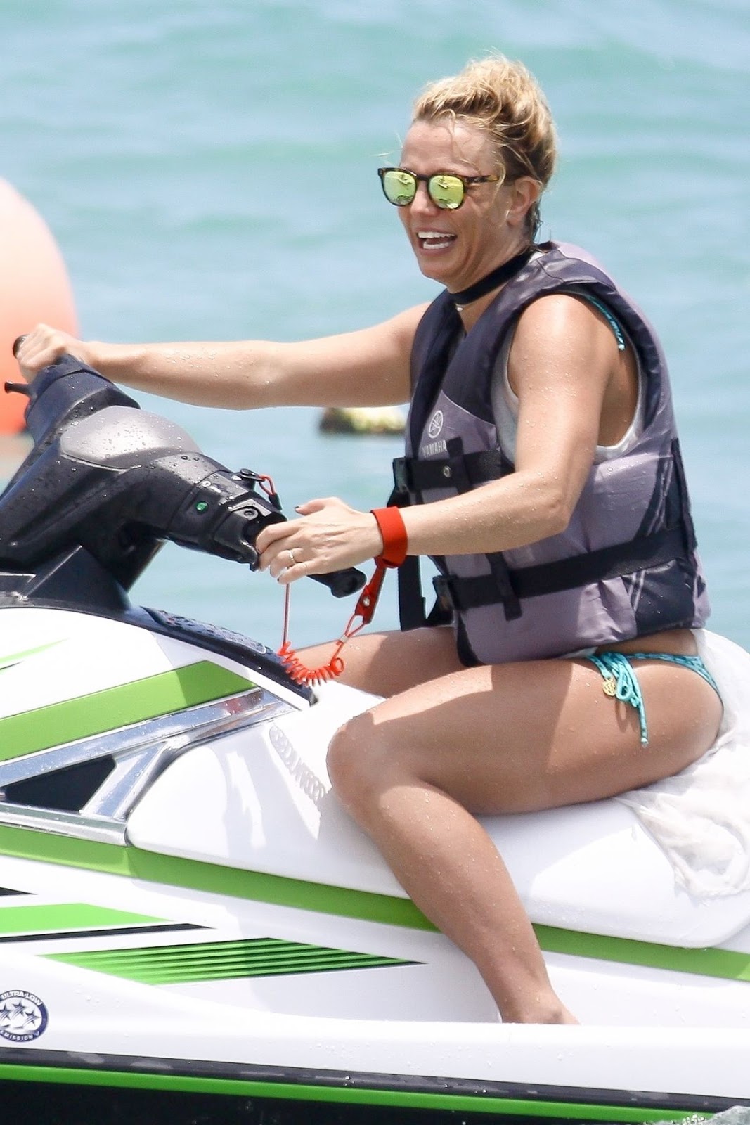 Britney Spears Riding a Jetski in Miami, 06.06.2018