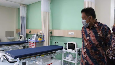 Beroperasi Pekan Depan, RS Dr JH Awaloei Sudah Sediakan 50 Ranjang Untuk Pasien Covid-19